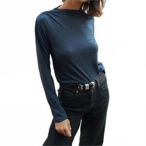 NEW NATION LTD kristen tee in night sky